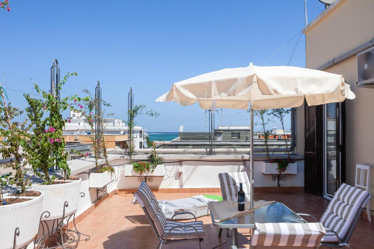La Bella Vista Bari Sea View Terrace Flatアパートメント エクステリア 写真